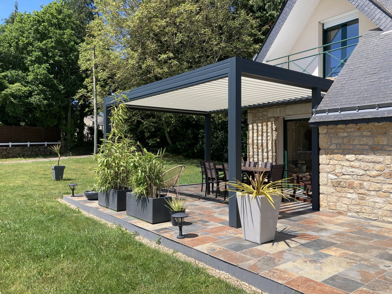 Pergola en aluminium