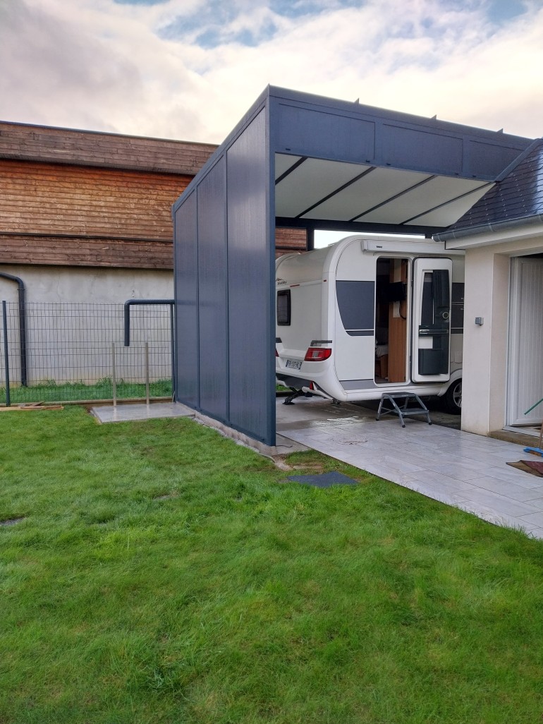 Carport en aluminium